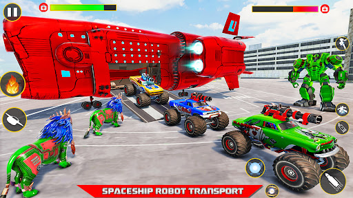 Spaceship Robot Transform Game screenshot 22