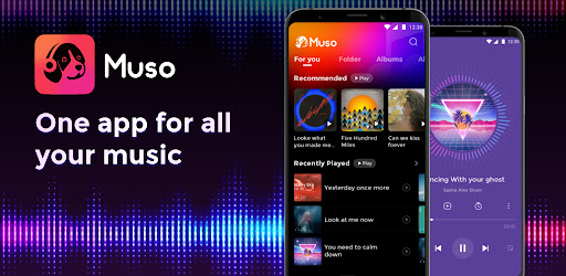 Offline Music Mp3 Player- Muso screenshot 1