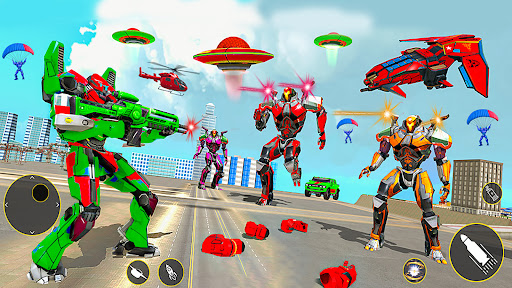 Spaceship Robot Transform Game screenshot 3