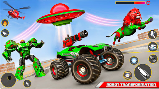 Spaceship Robot Transform Game screenshot 14