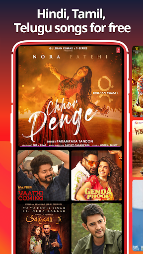 Gaana Hindi Song Music App screenshot 1