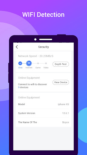 Wifi helper-Analyzer,Security screenshot 1