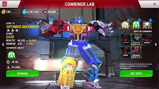 Transformers earth wars new combiner guys!! screenshot 1