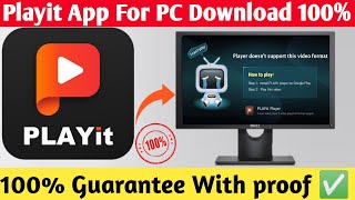 How To Fix "Playit App Install For PC Fix Problem || Playit Download Pc (Window,10,8,7) I Can't Play screenshot 3