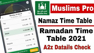 Muslim Pro App Use Kaise Kare / Namaz time table / Ramadan time table 2021 / in Hindi screenshot 2