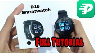 FitPro Tutorial | D18 FitPro Smart Watch Full Tutorial Video | How To SetUp FitPro Smart Watch screenshot 5
