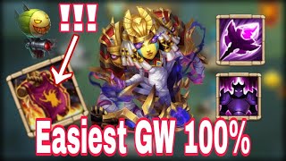 Guild War Termudah Tembus 100% | Castle Clash Guild Royale | Royal Mummy Best Build screenshot 5