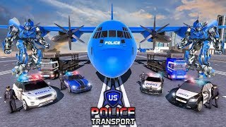 US Police Robot Transportation Simulator Game - Android Gameplay FHD screenshot 2
