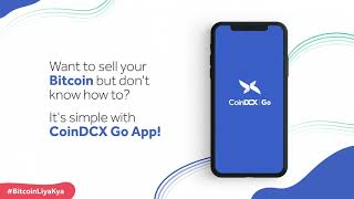 How to sell Bitcoin using CoinDCX Go App? screenshot 4