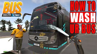 Bus Simulator Ultimate | How To WASH Your Bus in The New Update 2.0.8 ✋😉. screenshot 4