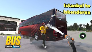 Bus Simulator Ultimate | Bus Trip From Istanbul to iskenderun | Gameplay V2.0.8 screenshot 5